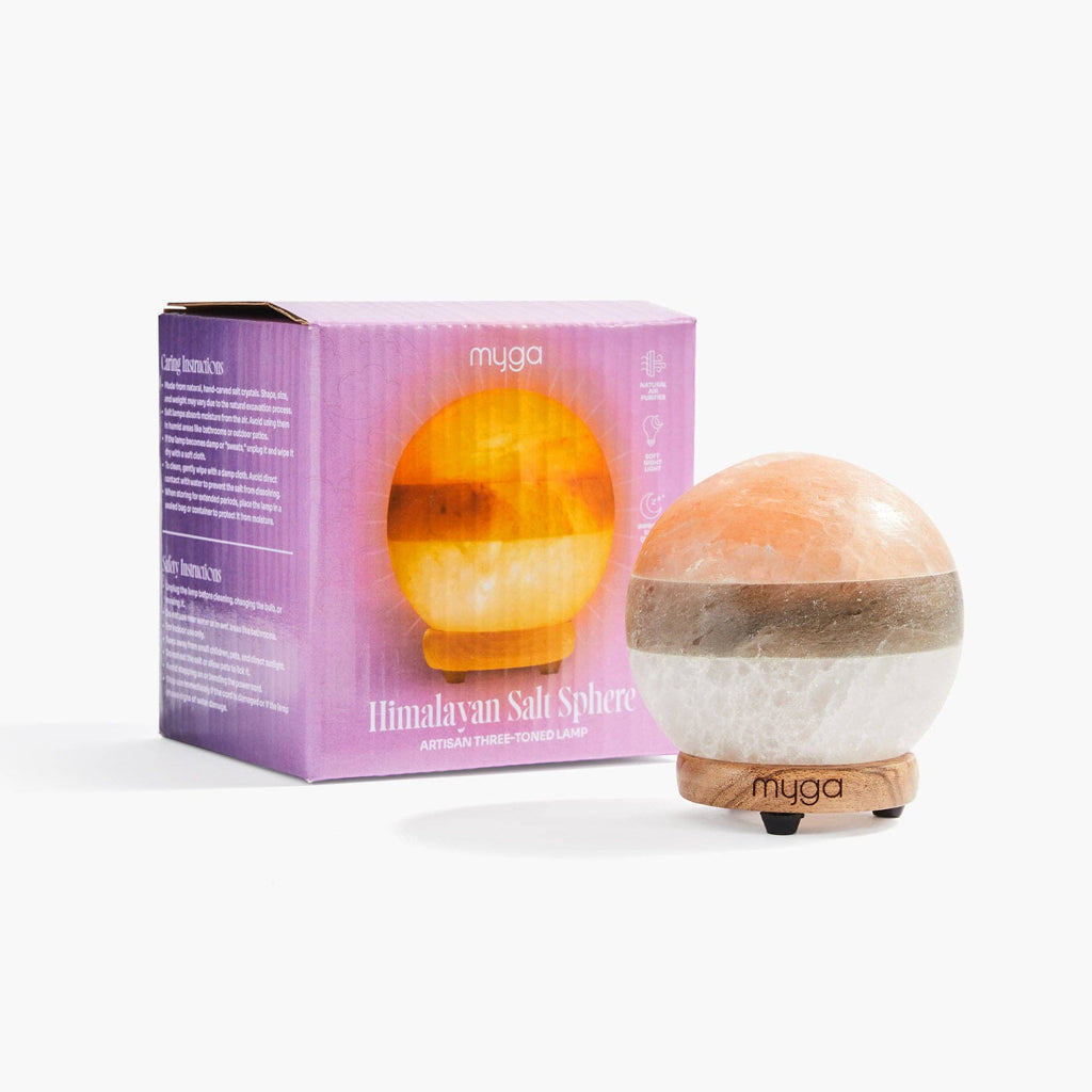 Myga Himalayan Dual Illumination Salt Lamp