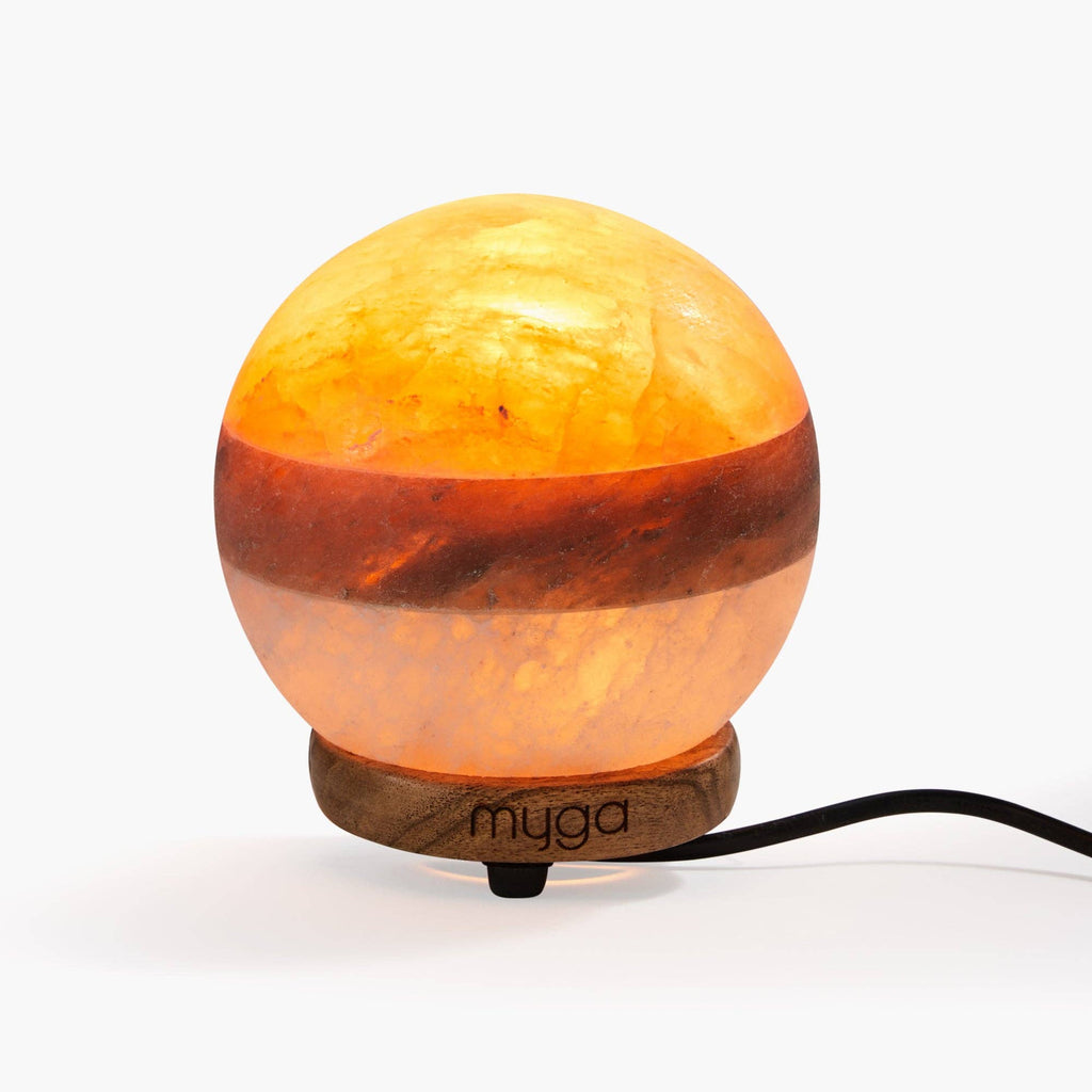 Myga Himalayan Dual Illumination Salt Lamp